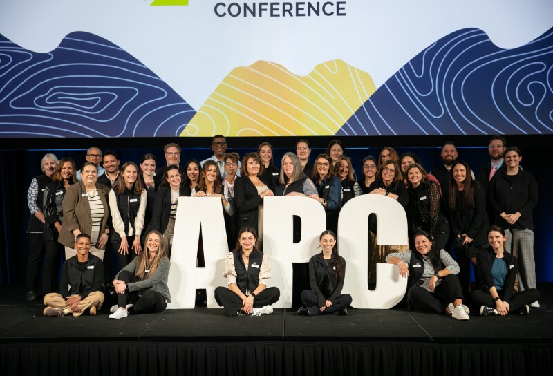 Group photo of ASAP Team at the Administrative Professional Conference (APC) in Aurora, CO